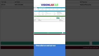 VisionLab 2.0 - (A) How to add a new lab test to a patient screenshot 5