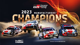 Toyota Gazoo Racing WRT - 2023 Manufacturers' World Rally Champions