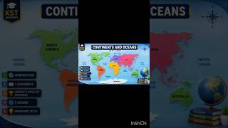 | Geography - Continent and Ocean (महाद्वीप और महासागर) | KST Academy | Prayagraj |#viral