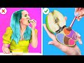 ¡COLAR BOCADILLOS EN EL MAQUILLAJE! || Cómo colar comida por 123 GO Like!