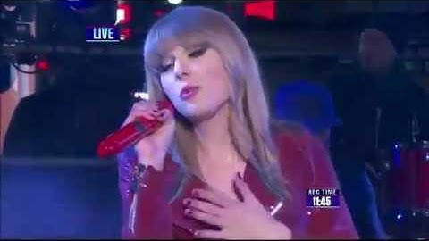Taylor Swift - We Are Never Ever Getting Back Together - Live in Times Square 2013