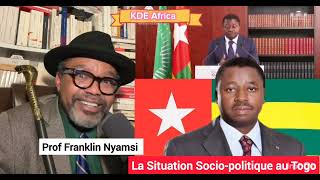 LE PROF FRANKLIN NYAMSI ANALYSE LA SITUATION SOCIO-POLITIQUE AU TOGO