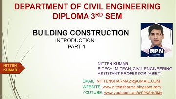 BUILDING, CLASSIFICATION OF BUILDING BASED ON OCCUPANCY (CH-1 PART 1)