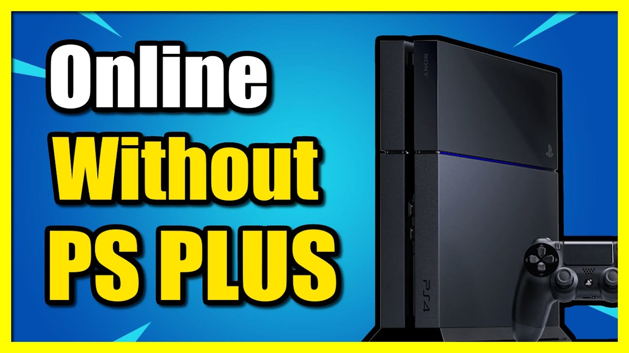 PS4: HOW TO PLAY ONLINE MULTIPLAYER FOR FREE WITHOUT PLAYSTATION