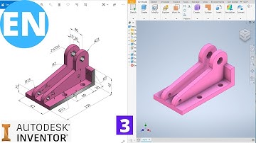 Autodesk Inventor | Tutorial for Beginners | Exercise 3