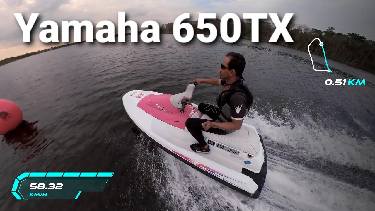 Yamaha WaveRunner MarineJet 650TX ปลาช่อน 650 ราคา 38,000 - YouTube