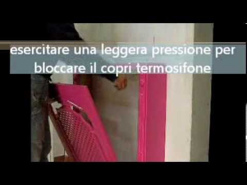 Installazione copritermosifone youtube Copritermosifoni stoffa