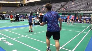 20160409清晨盃OPEN25XD陳羽安+張鈺雪vs李閎泩+張亞雯(香港李寧)
