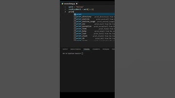 Reverse a String in One Line #shorts #pythontricks #coding