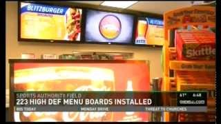 Ping HD - Digital Menu Boards at Mile High KUSA 9News