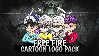 Free Fire Cartoon Mascot Logo Pack || Cartoon Logo Pack Free