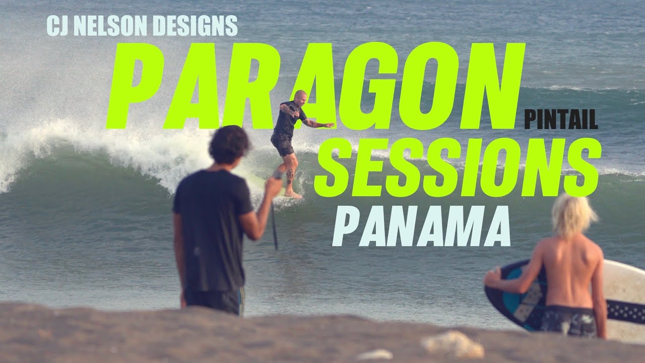 The PARAGON Pintail. Panama Sessions. CJ Nelson Designs x Thunderbolt Surfboards.