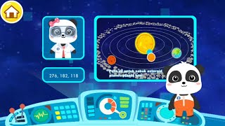 Game babybus panda petualangan ruang angkasa game anak panda screenshot 2