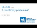 BI-DBS - 3. Rozšířený Proseminář B202