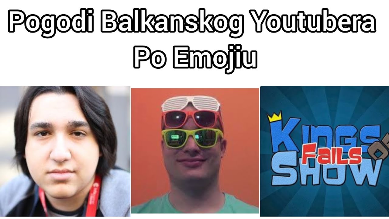 POGODI BALKANSKOG YOUTUBERA PO EMOJIU!