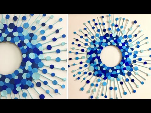 Paper Wall Hanging | Room Decor Ideas At Home | Wall Hanging Diy - Youtube