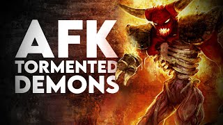 Loot from 10 Hours of Tormented Demons (AFK Guide) | RS3