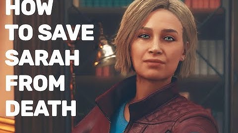 Starfield How To Save Sarah From Death Or Other Companions