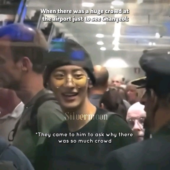 When pilot thought #EXO Chanyeol was a politician