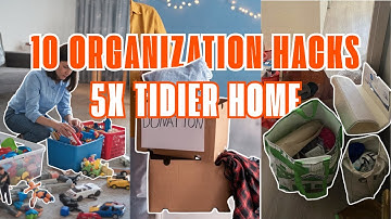 10 Tips for Decluttering and Organizing Your Living Space