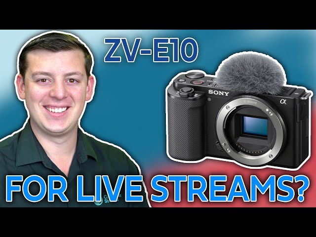 Sony ZV-E10 Review: Best Budget Live Stream Camera? | Corporate Streams -  YouTube
