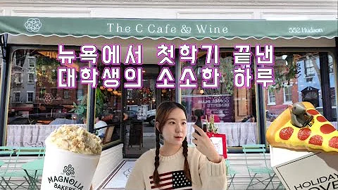 [Vlog] 드디어 뉴욕에서의 첫학기 끝! 뉴욕 대학생 새댁의 소소한 하루