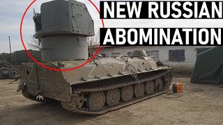 New Russian Abomination - MTLB with a Naval AA gun