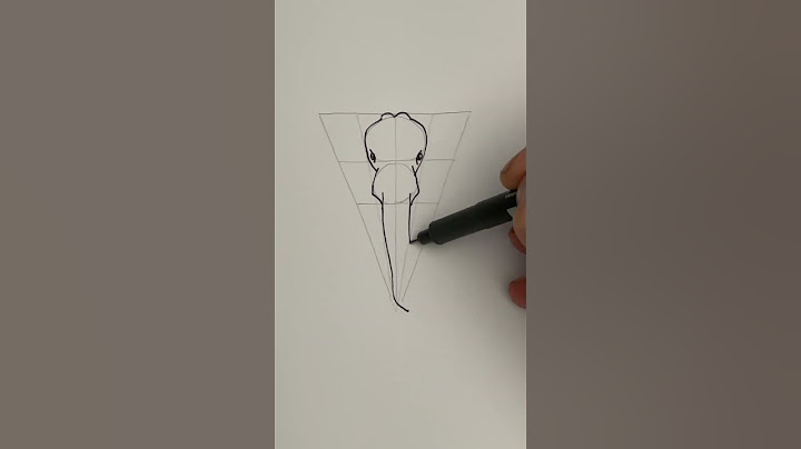 Draw  an elephant 🐘 | 60-Second Art Class! #shorts #art #drawingtutorial