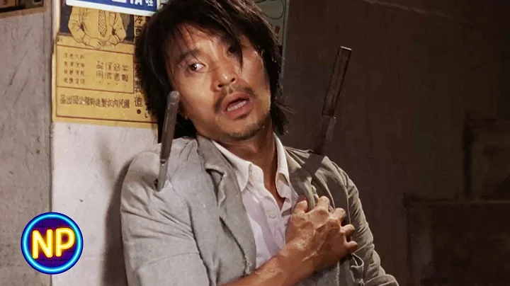 Throwing Knives Scene HD | Kung Fu Hustle