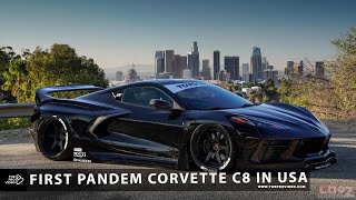 WORLD DEBUT | PANDEM C8 CORVETTE WIDEBODY | #TOYOTIRES​ | [4K]