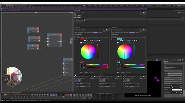 Offsetting Hue and Controlling lights using Fields in Cinema4d and Redshift using Xpresso