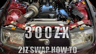 How to 2JZ swap a Z32 300ZX