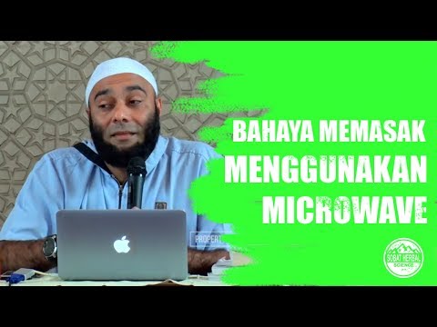 Menggoreng kerupuk di microwave. 