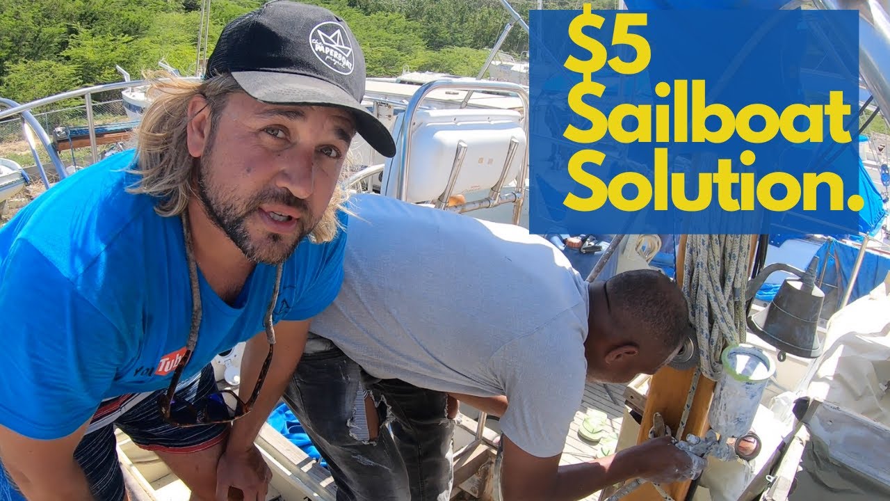⁣How to save money refitting your boat| Think Smart | Beach Sand for Anti-skid |Paper Boat Project