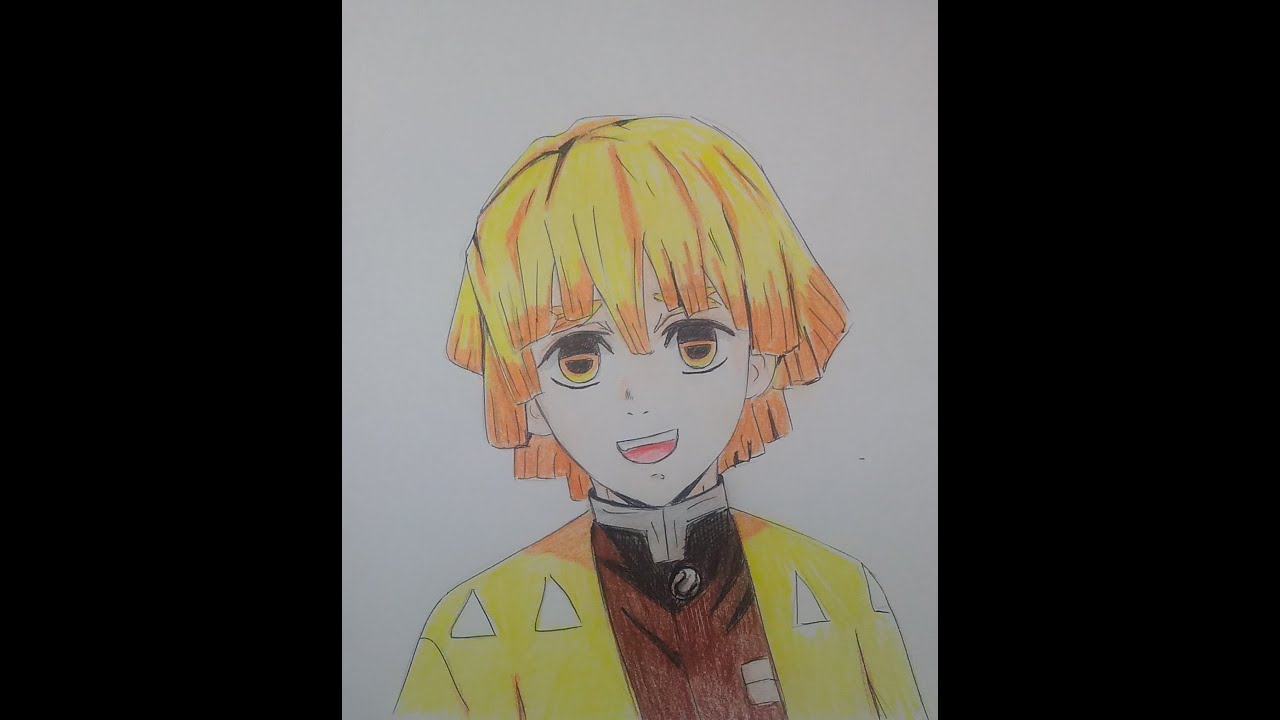 Зеницу агацума рисунок карандашом