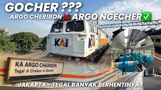 NGEBUT SIH TAPI KERETA ARGO INI TERLALU NGECHER‼️Naik KA Argo Cheribon Eksekutif Jakarta - Tegal