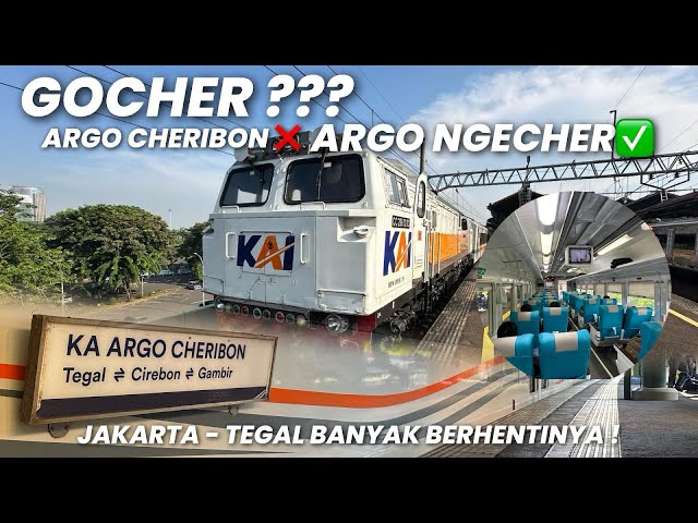 NGEBUT SIH TAPI KERETA ARGO INI TERLALU NGECHER‼️Naik KA Argo Cheribon Eksekutif Jakarta - Tegal class=