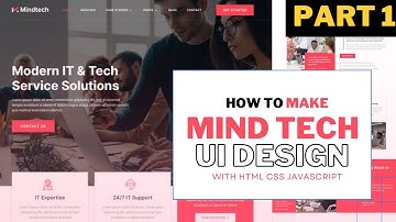 Creating a Dynamic Website: HTML, CSS, JavaScript, GSAP Animation & Scroll Trigger Intro ( Part # 1)