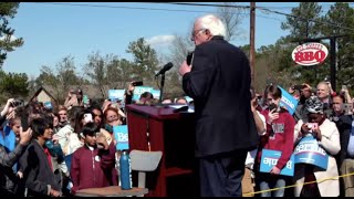 BERNIE SPEAKS AT CANVASS LAUNCH AHEAD OF SC PRIMARY