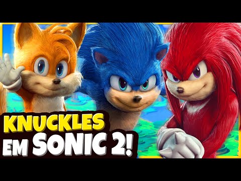 Knuckles estará no segundo filme do Sonic, revela vazamento de