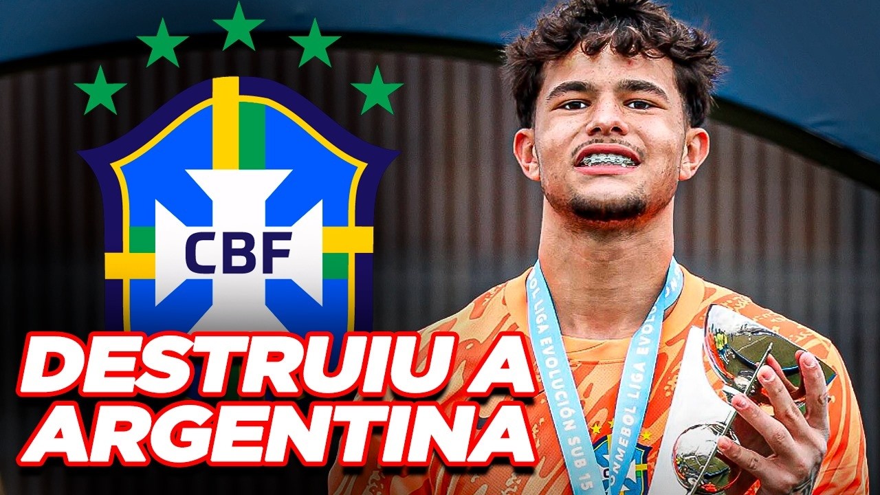 GOLEIRO BRUNININHO: FILHO DE ELIZA SAMUDIO AJUDA SELEÇÃO BRASILEIRA A SER CAMPEÃ!