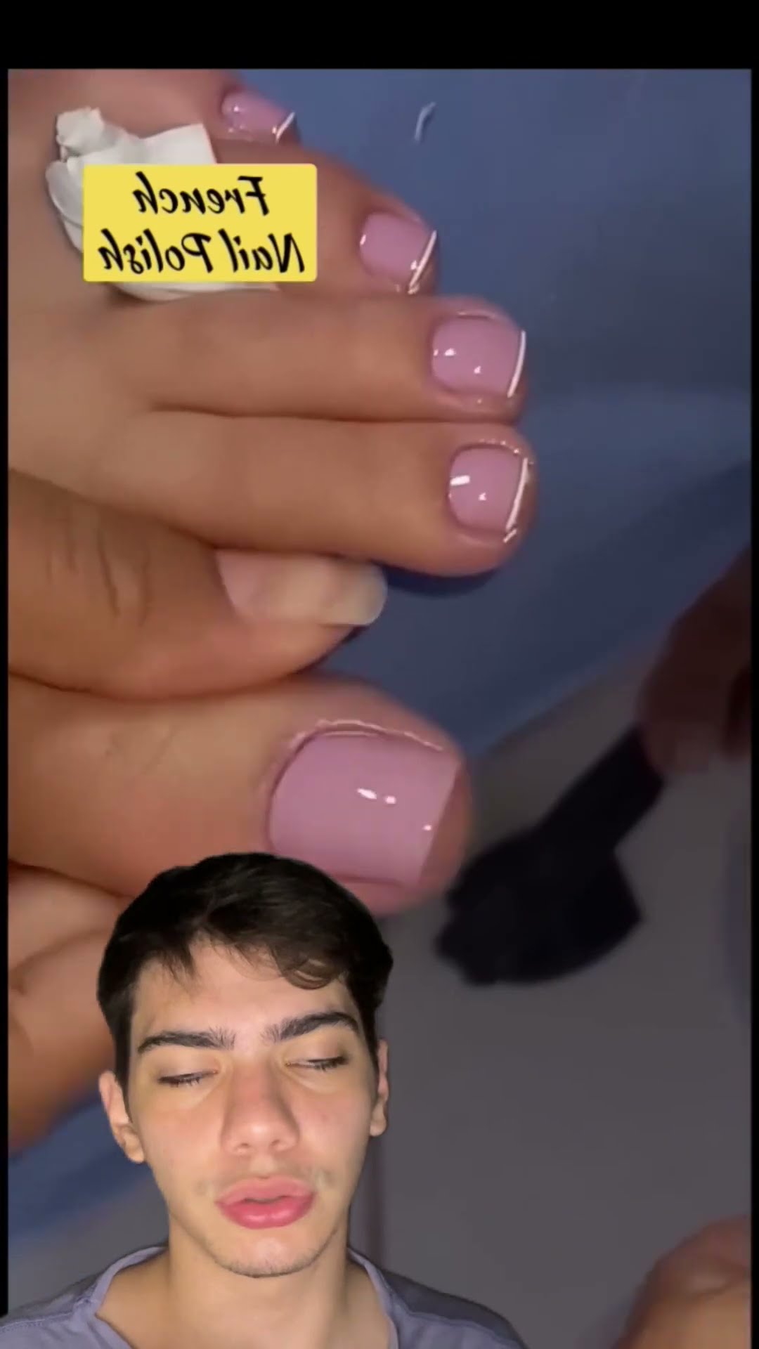 Francesinha sem erro! ? Passe esmalte no dedo e deslize na unha. Fácil, rápido e perfeito!