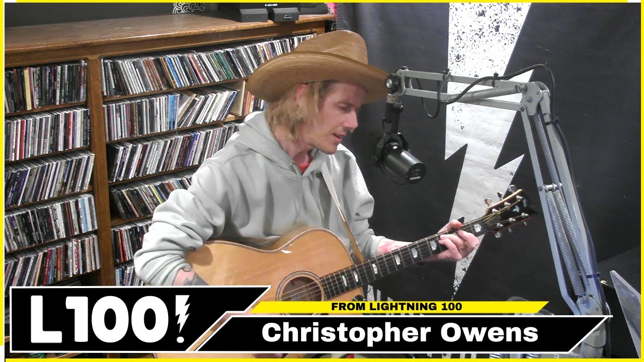 Christopher Owens performs “Mash-Up” and “Beautiful Horses” - Live at Lightning 100