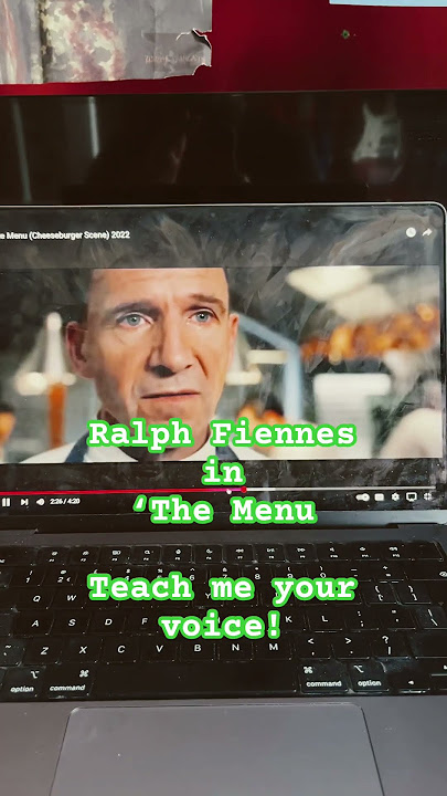 Ralph Fiennes - WHAT a voice this man has ❤️🤩 #voice #actor #inspirational #voiceover #acting