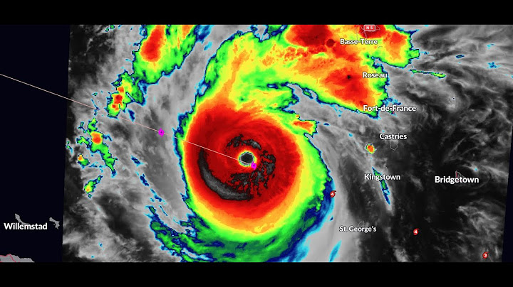 major hurricane Beryl satellite Loop