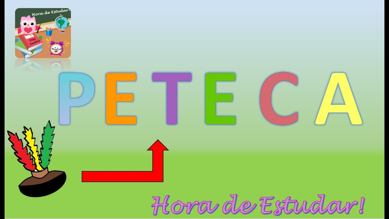 Separação de sílabas| Peteca | Brincadeira Peteca | Brincar | Hora de ...