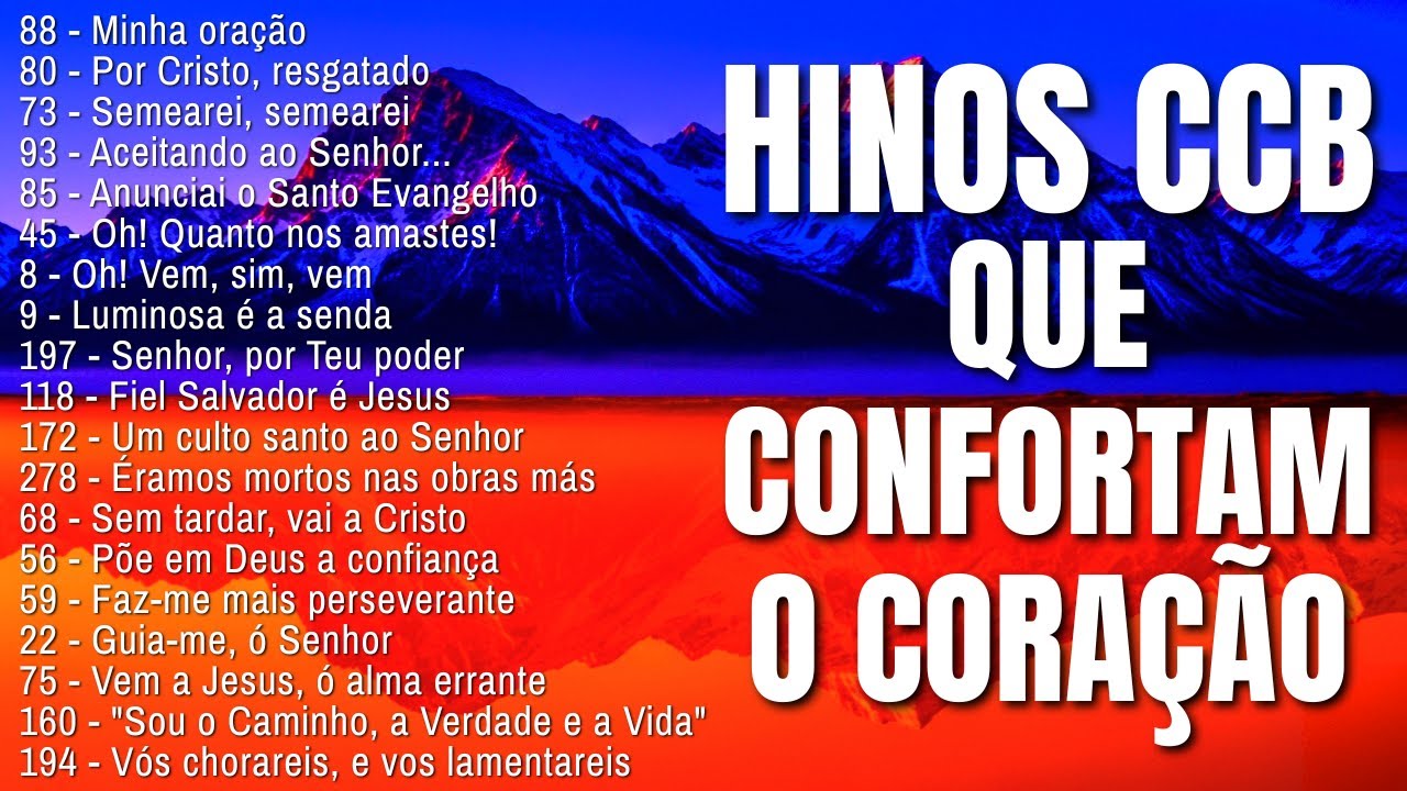 ✨ HINOS CCB QUE TRAZEM PAZ EM MEIO A PROVAÇÃO E FORTALECEM A FÉ 🌿 LOUVORES QUE CONFORTAM O CORAÇÃO