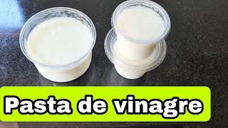 Pasta Caseira de Vinagre Que dá Brilho, Desengordura e Limpa Os Aluminios