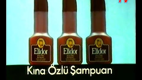 Elidor Henna Extract shampoo 30s - Türkiye, 1985