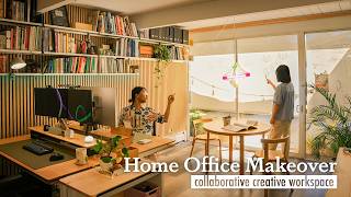 Home Office Makeover: A Creative & Collaborative Workspace | DIY, Organization & Desk Setup